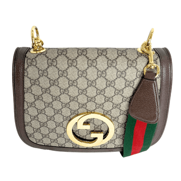 Gucci GG Supreme Interlocking G Blondie Bag