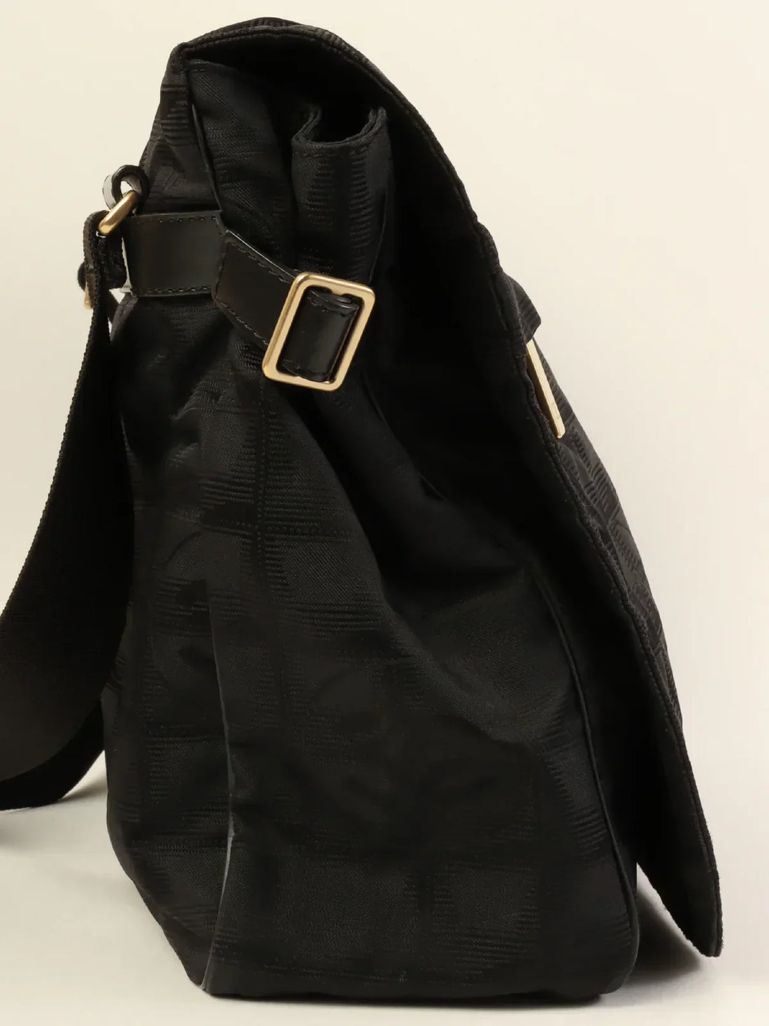 Chanel Around  Made New Travel Nylon Shoulder Bag Black