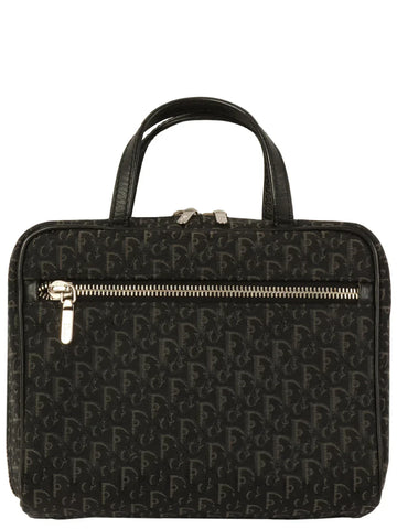 Top quality Dior Trotter Pattern Mini Hand Bag Black