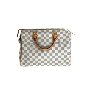 Louis-Vuitton Damier Azur Speedy 25