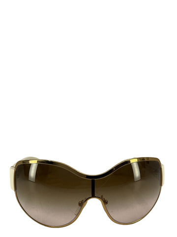 Prada Shield Gradient Sunglasses