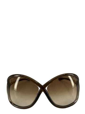 Tom Ford Whitney Brown Sunglasses