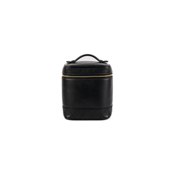 Top Quality Chanel  Vanity Leather Black