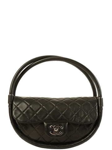 Chanel Around  Made Hula Hoop Bag Mini Black