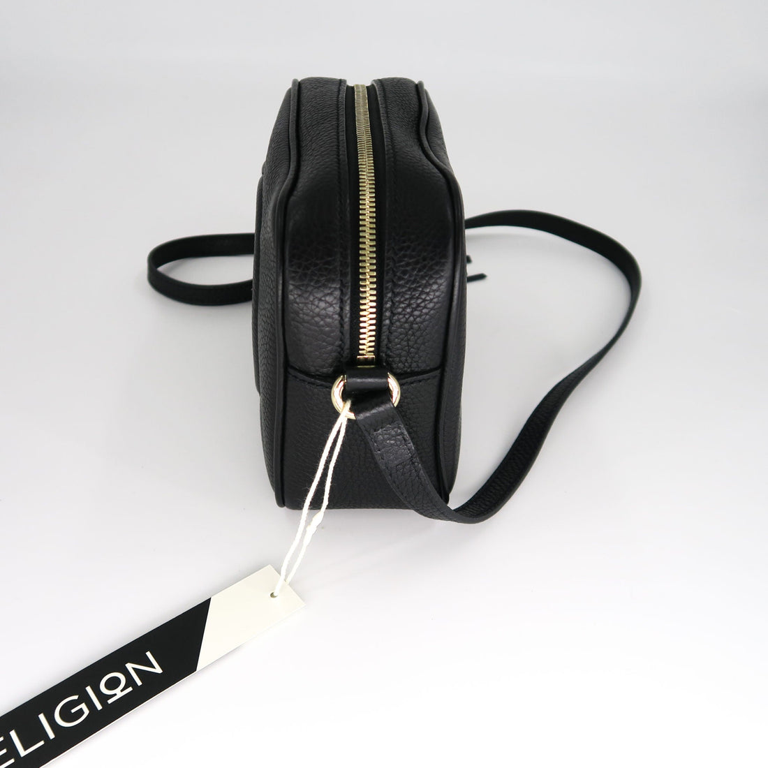 Gucci Soho small leather disco bag in black