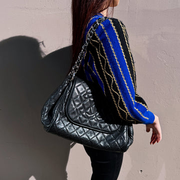 Chanel Caviar Quilted Timeless Accordion Flap Black TWS