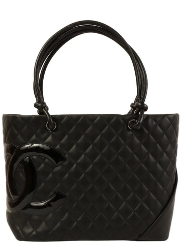Chanel Around  Made Cambon Tote Bag Black