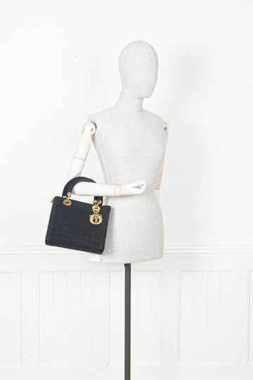 CHRISTIAN DIOR  Lady Dior Black