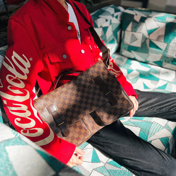 Louis Vuitton Damier ebÃ¨ne Broadway Messenger bag TWS