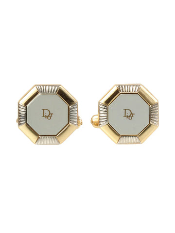 Top quality Dior Octagon Logo Cuffs Gold/Silver