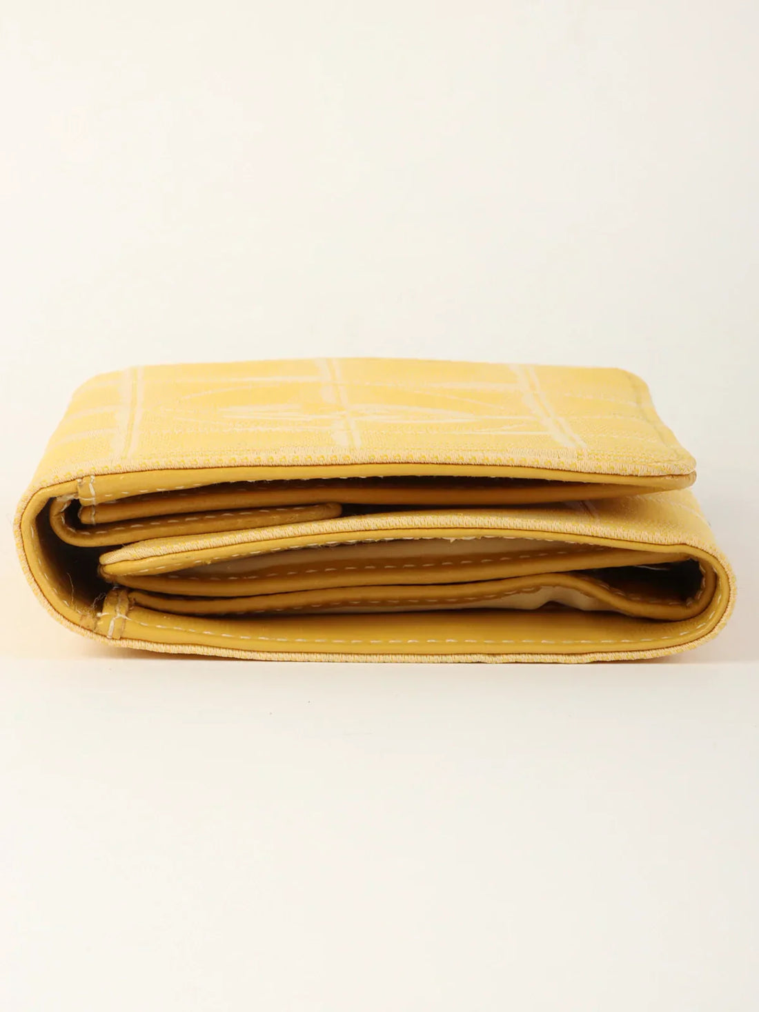 Top Quality Chanel Aound 2001 Made New Travel Line Nylon Wallet Yellow