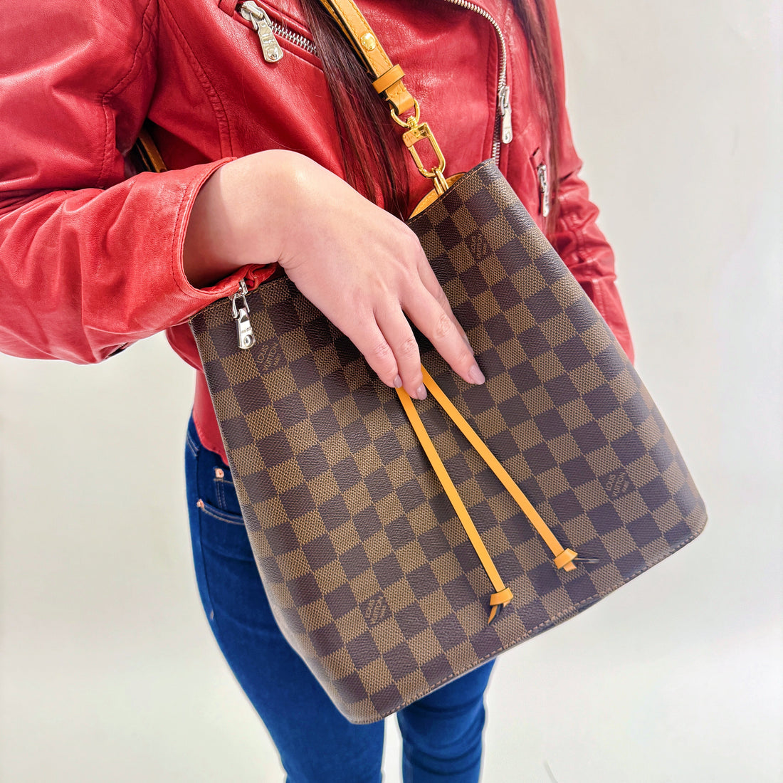 Louis Vuitton Noenoe MM Damier Shoulder Bag TWS