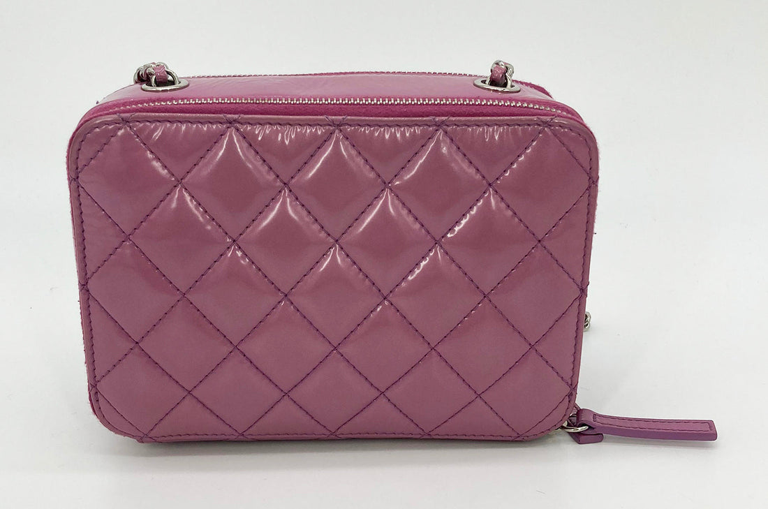 Chanel Purple  Pocket Box Camera Case