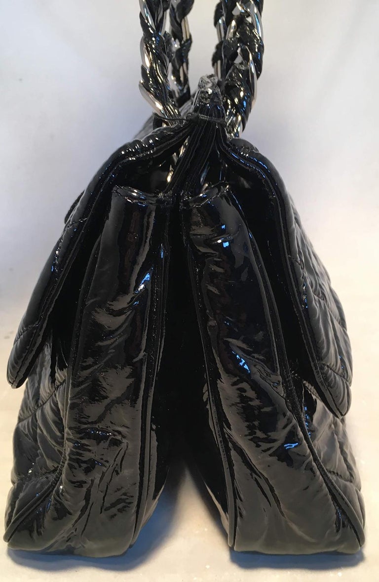 Chanel Black  Leather 2 way Classic Flap Shoulder Bag