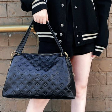 Louis Vuitton Empreinte Ponthieu Black Monogram Bag MM