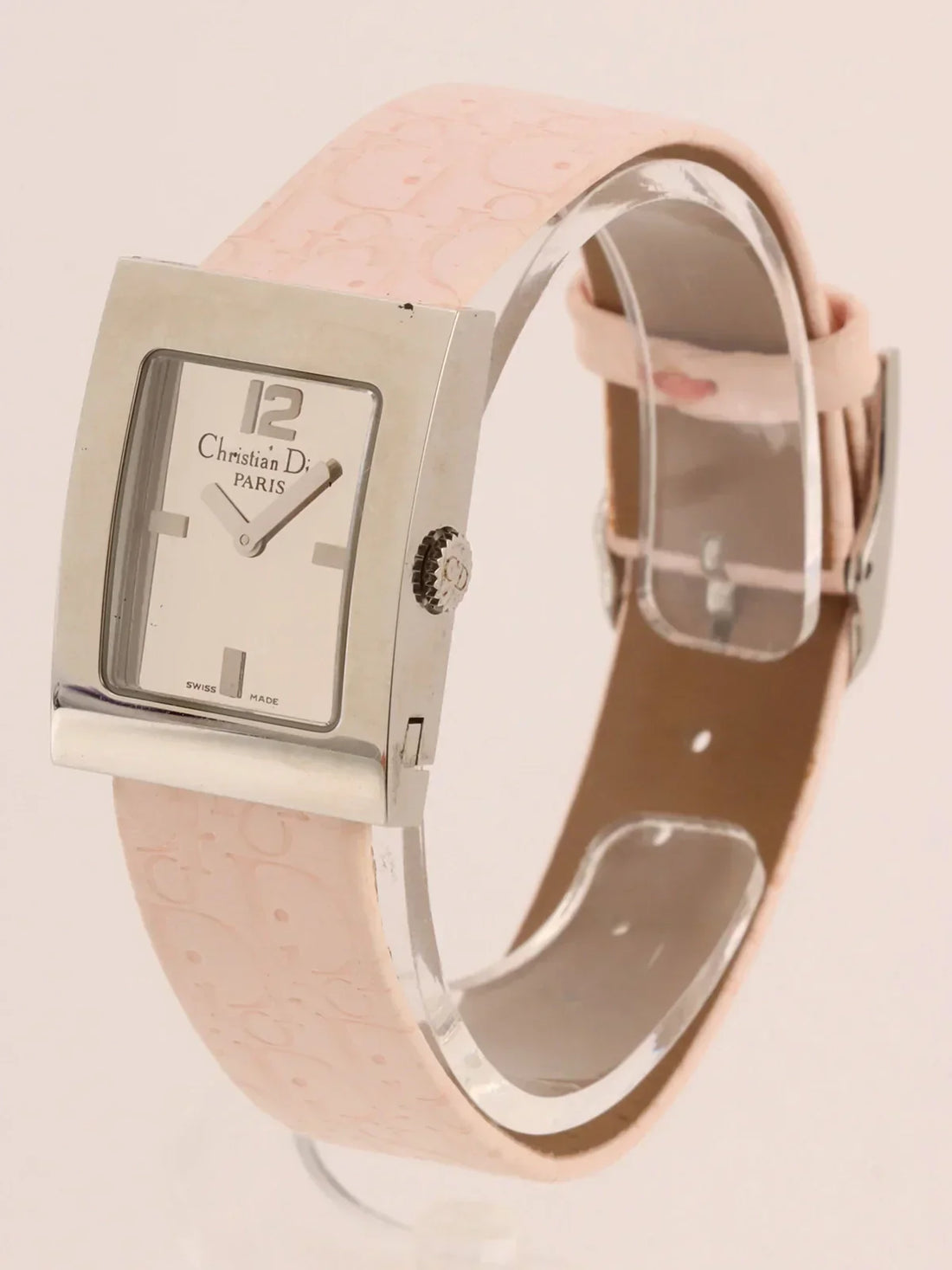 Top quality Dior Maris Watch Silver/Pink