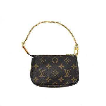 Louis-Vuitton Monogram Mini Pochette Accessoires