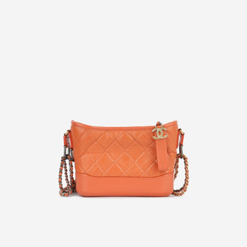 Chanel Chanel - Gabrielle Small - Orange Lambskin MHW - Pre New 1:1 Rep