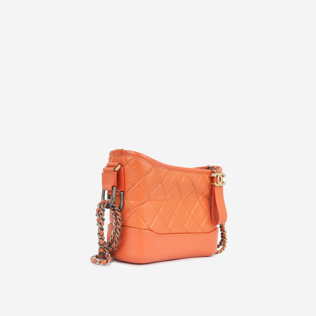 Chanel Chanel - Gabrielle Small - Orange Lambskin MHW - Pre New 1:1 Rep