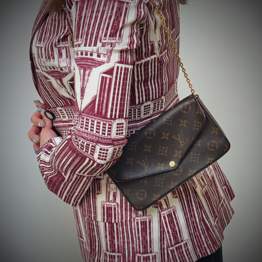 Louis Vuitton monogram felicie pochette TWS