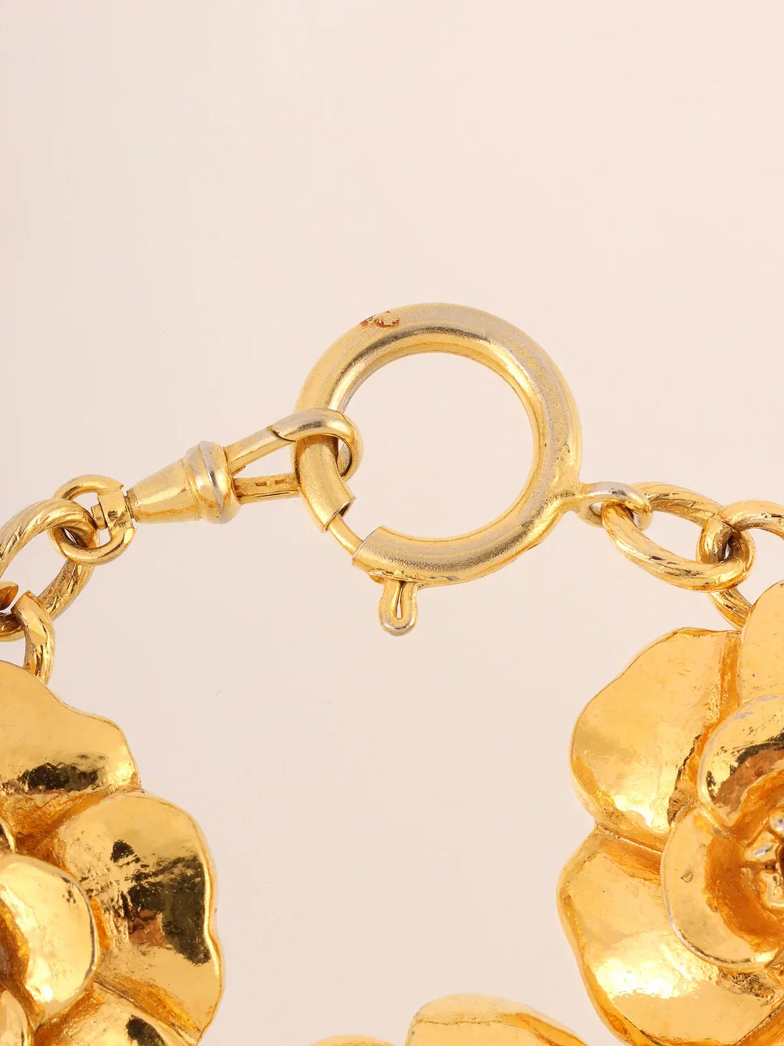 Top Quality Chanel Camellia Motif Bracelet Gold