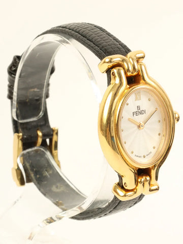 FENDI Chameleon Changeable Belt Watch Gold/5Colors