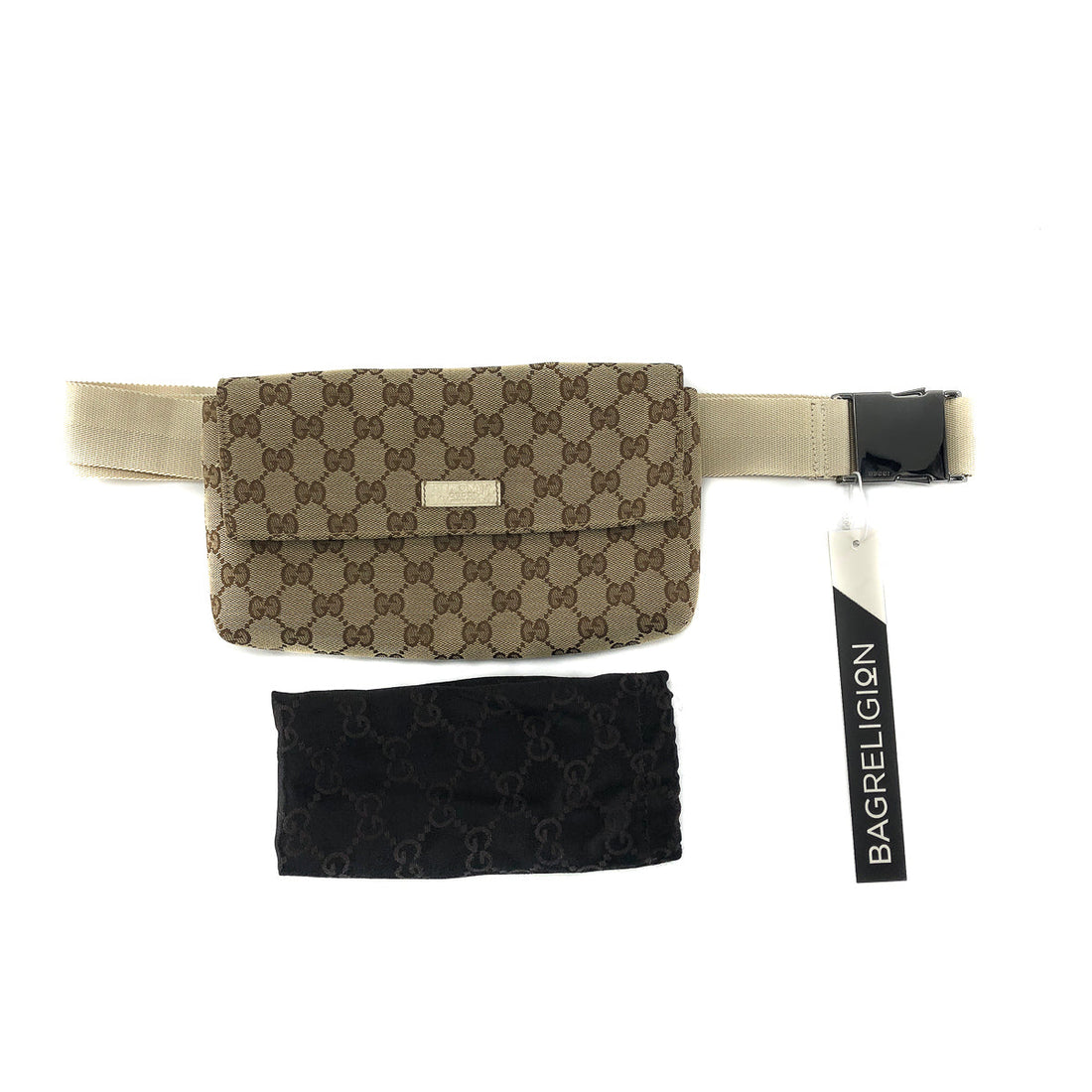 Gucci GG Monogram Belt Bag/Waist Pouch