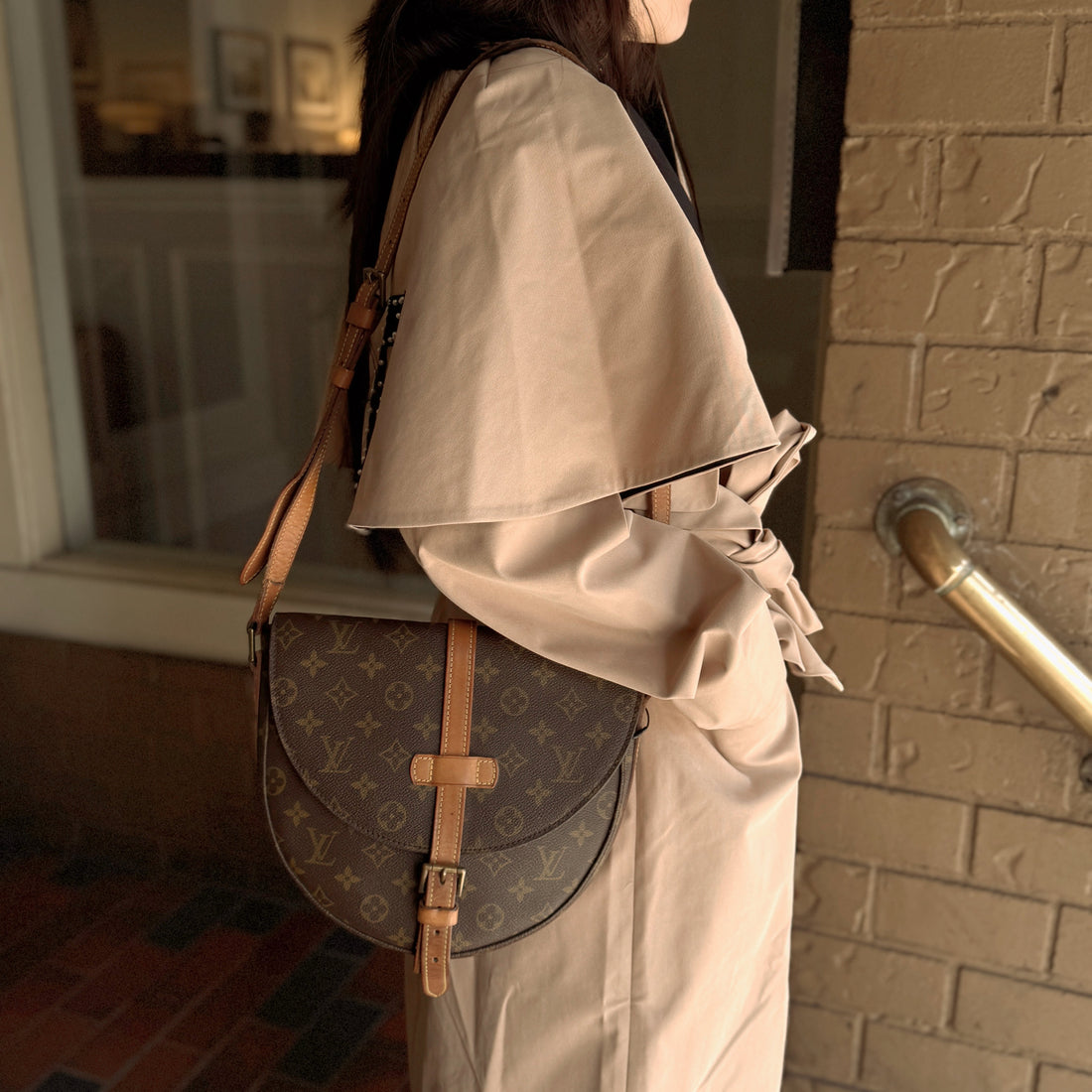 Louis Vuitton Chantilly GM Shoulder Bag