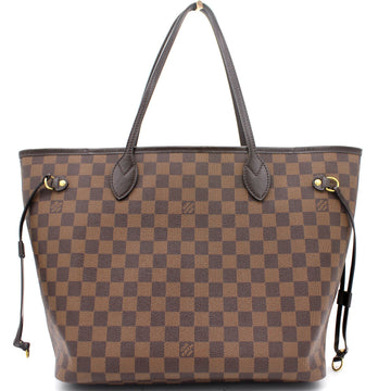 Louis-vuitton Neverfull MM Damier Ebene Canvas