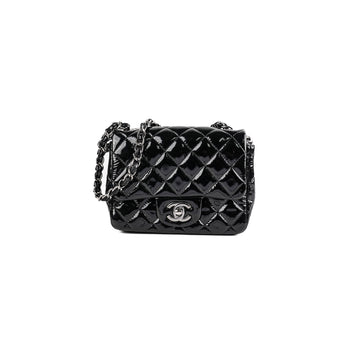 Top Quality Chanel Mini Square Flap  Black Bag