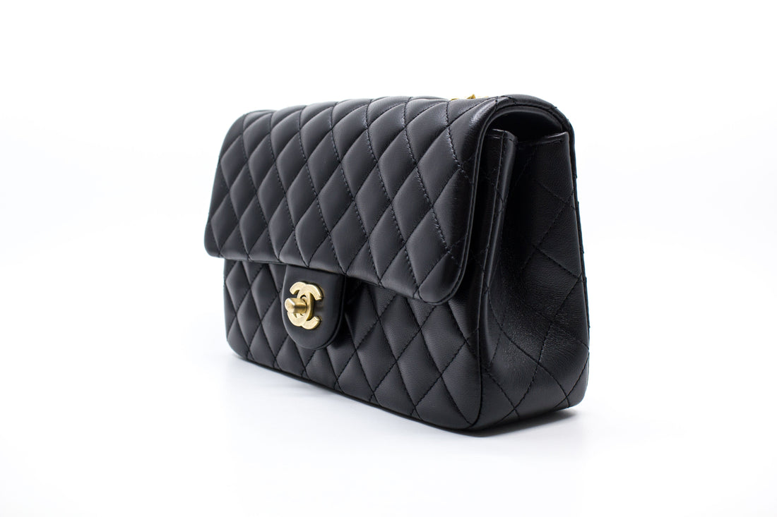 Chanel AS4064 B10716  Chanel 23S Flap Bag  Black / 94305 Lambskin Shoulder Bags Ghw