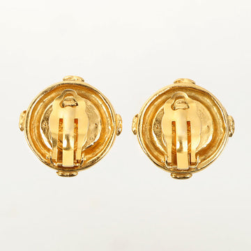 Chanel Round 4 Cc Mark Earrings