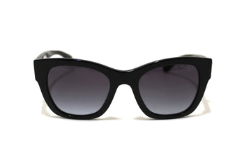 Chanel Black Polarized Charms Pearl Square Sunglasses 5479A