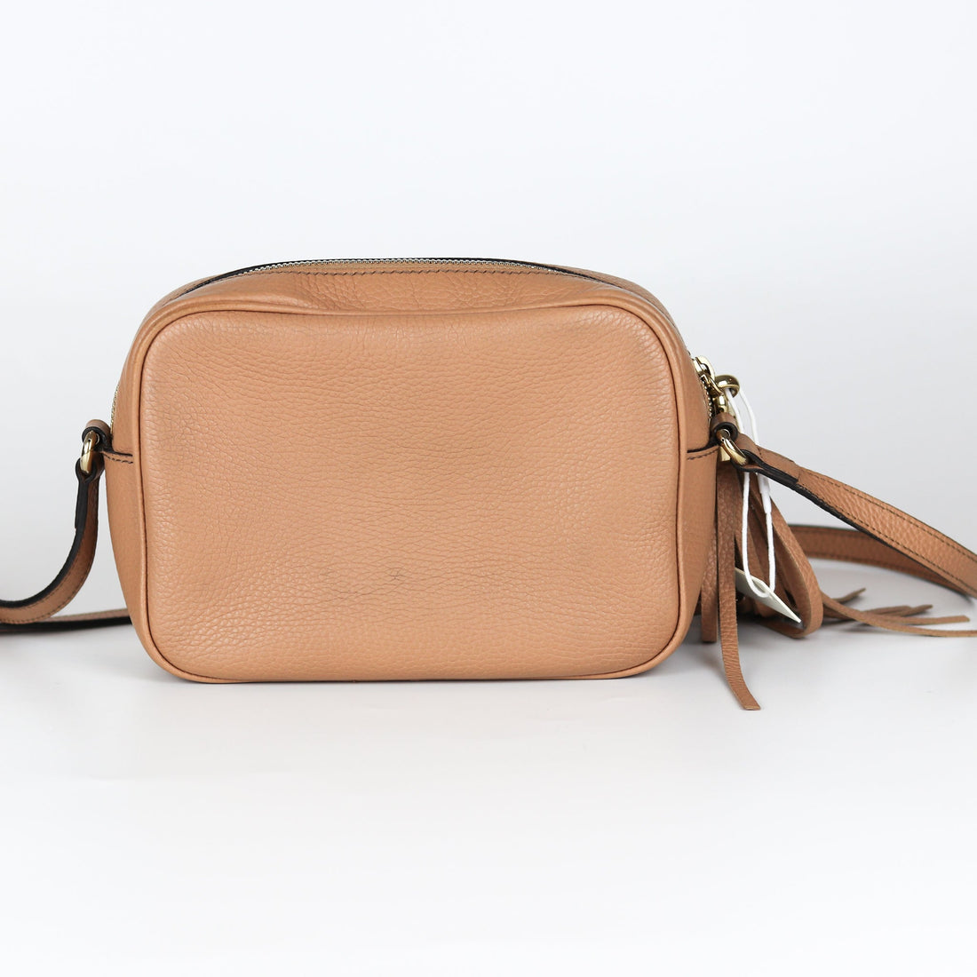 Gucci Soho Disco Bag in Rose Beige Pebbled CalBNkin