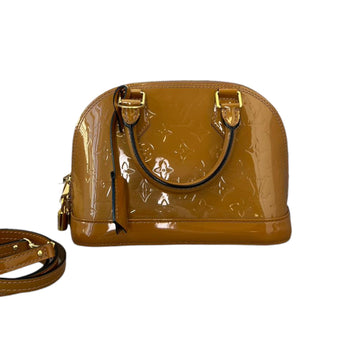 Louis-Vuitton Vernis Alma PM Monogram Caramel GHW
