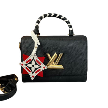Louis-Vuitton Crafty Twist MM Epi Black GHW