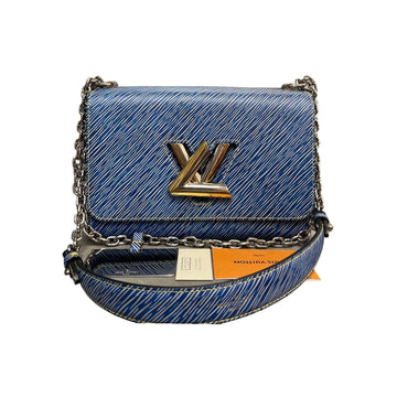 Louis-Vuitton Twist MM Shoulder Epi Denim Light SHW