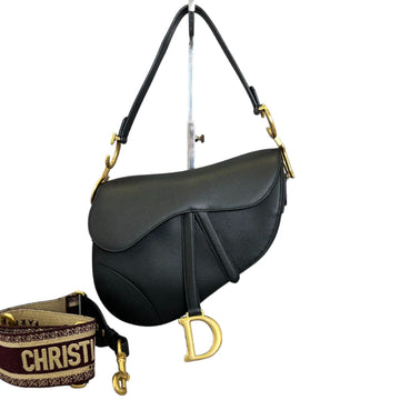 Saddle Bag Medium Grained CalBNkin Black GHW