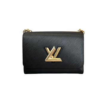 Louis-Vuitton Twist MM Shoulder Epi Leather Black GHW