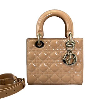 Lady Dior Small New 1:1 Repl Cannage Beige GHW