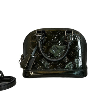 Louis-Vuitton Alma BB Vernis  New 1:1 Rep Black SHW