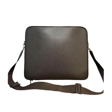 Louis-Vuitton Briefcase Taiga Leather Brown SHW