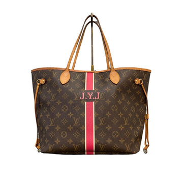 Louis-Vuitton Neverfull MM MY LV Monogram Heritage Brown GHW
