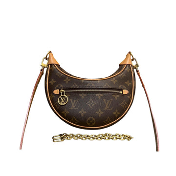 Louis-Vuitton Loop Shoulder Monogram Brown GHW