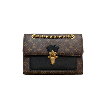 Louis-Vuitton Victoire Shoulder Monogram Black GHW