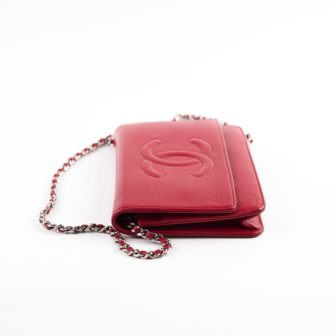 Chanel Wallet on Chain Togo/epsom/caviar/clemence/callfskin/cowhide/lambskin Red