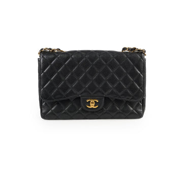 Chanel Jumbo Classic Single Flap Black Togo/epsom/caviar/clemence/callfskin/cowhide/lambskin Bag