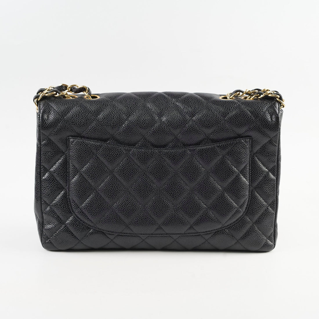 Chanel Jumbo Classic Single Flap Black Togo/epsom/caviar/clemence/callfskin/cowhide/lambskin Bag