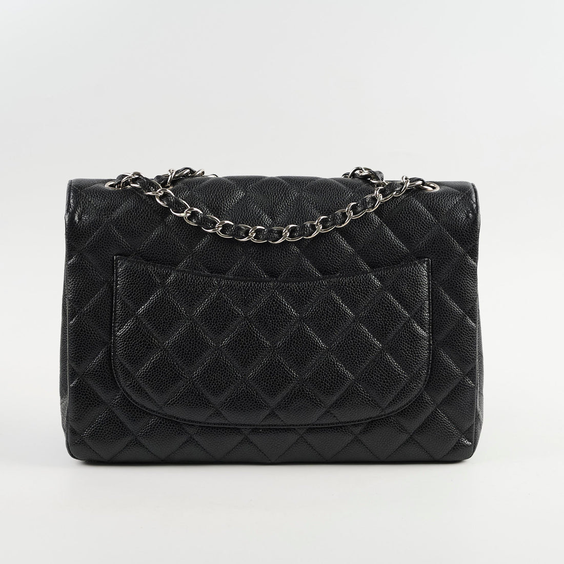 Chanel Jumbo Single Flap Togo/epsom/caviar/clemence/callfskin/cowhide/lambskin Black (12 Series)
