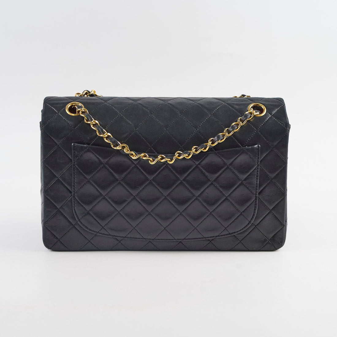 Chanel  Timeless Classic Turn Lock Large Flap with Pochette Black